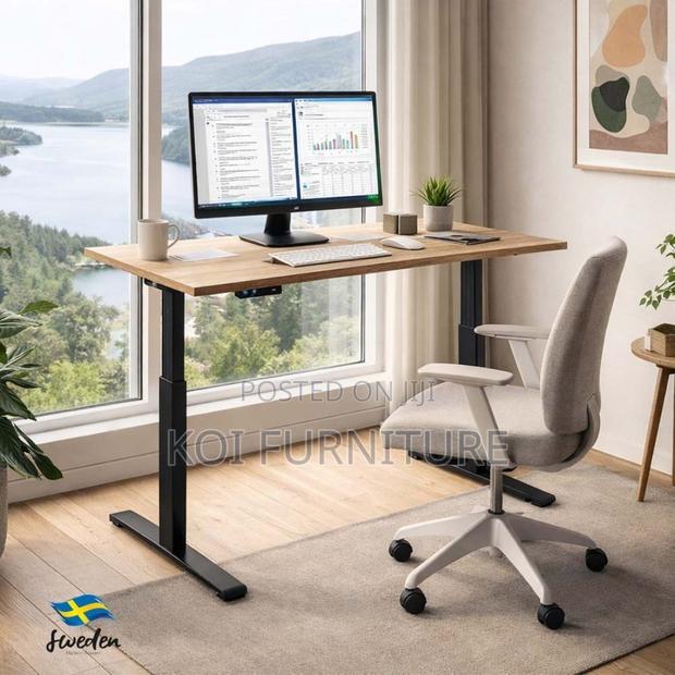 Office Desk; Elevraflex 1.8m Electric Height Adjustable Sit-Stand Desk - thumbnail 12