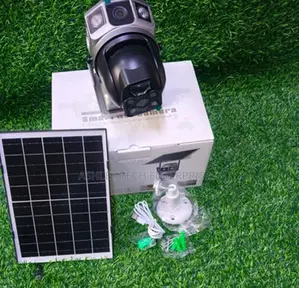 V380pro Smart Solar CCTV Camera – Dual Lens 4g Outdoor Camera.