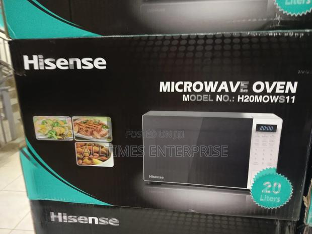 Hisense 20 Liters Digital Microwave White - thumbnail 2