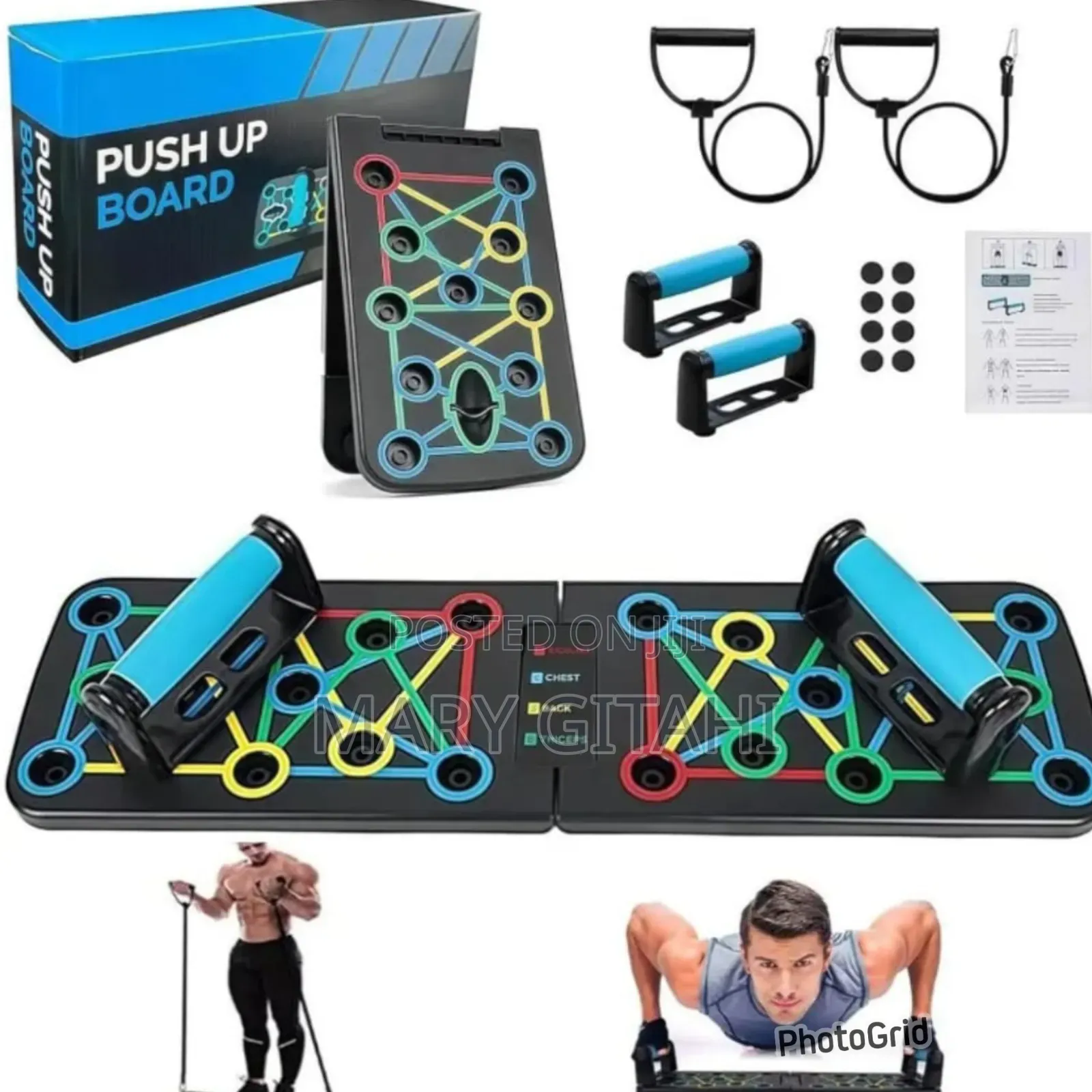 Push Up Board Fitness System