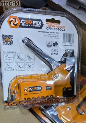 Coofix Staple Gun 3in1 With 600pcs Staple Pins