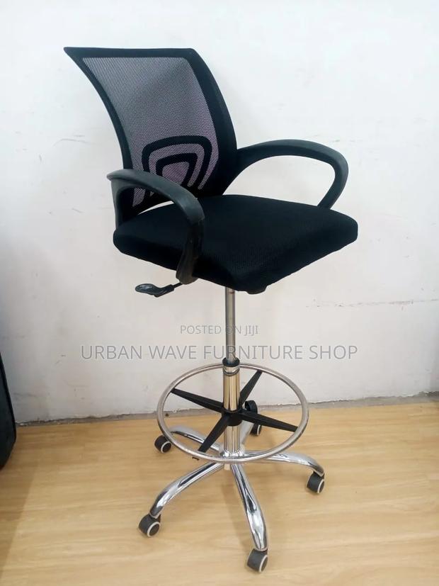 Swivel Mesh Counter Chairs