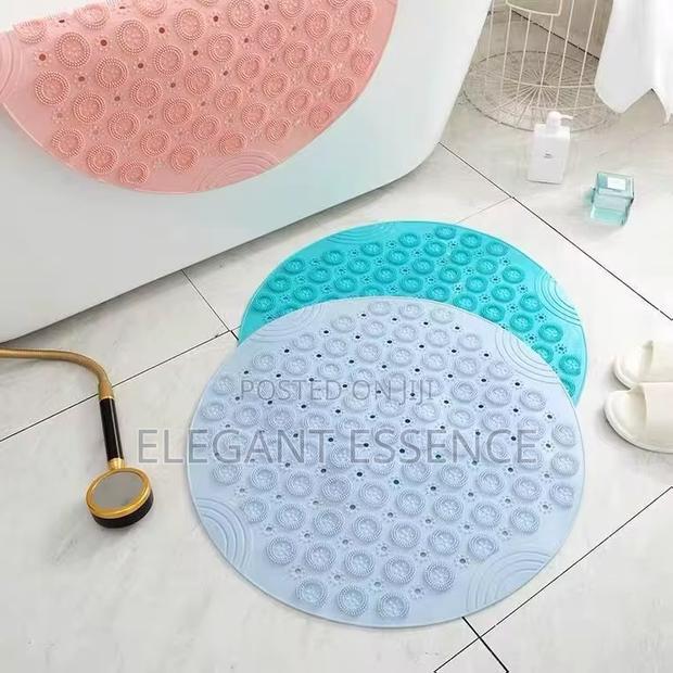 Washable Anti-Slip Eco-Friendly Rectangle Bathroom Bathtub Mat Suction - thumbnail 3