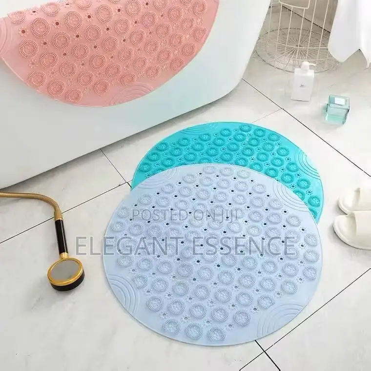 Washable Anti-Slip Eco-Friendly Rectangle Bathroom Bathtub Mat Suction