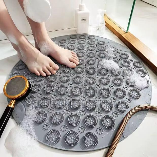 Washable Anti-Slip Eco-Friendly Rectangle Bathroom Bathtub Mat Suction - thumbnail 2
