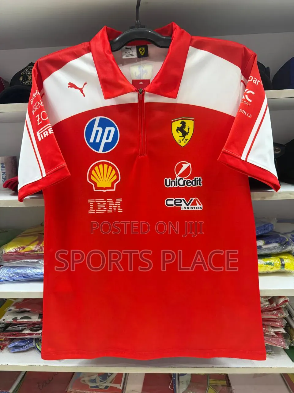 Scuderia Ferrari 2026 Team Polo Jersey