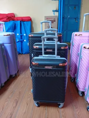 3 in 1 Unbreakable Luxurious Rubber Suitcase Briefcase Travel Bag