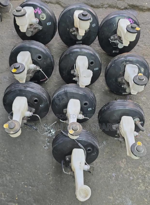 Sienta Old Shape Brake Booster and Brake Master Cylinder Complete