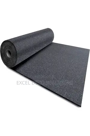 Blue Speckled Rubber Mat – Heavy Duty Anti-Slip Flooring