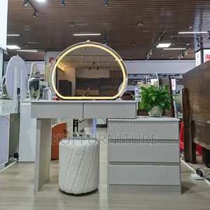 Dressers; Mgkonne Makeup Beauty Vanity Set Dressing Table
