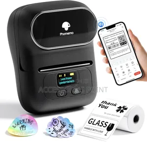 Phomemo Inkless Thermal Label Printer, Wireless, Oil Waterproof Labels