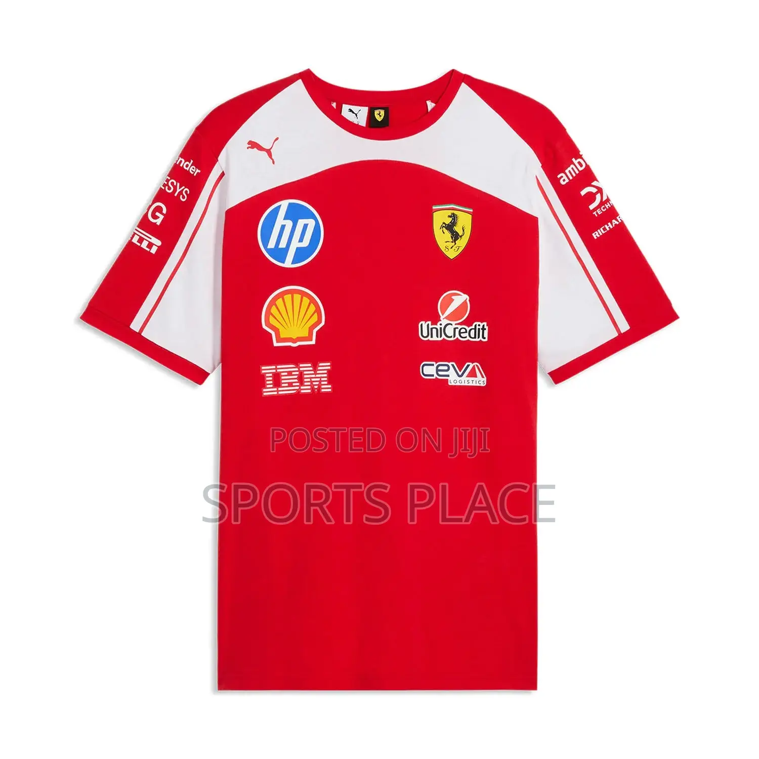 2026 F1 Ferrari Scuderia Roundneck Jersey