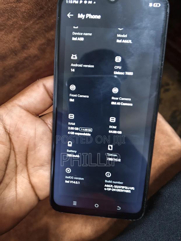 Itel A50 128 GB Black - thumbnail 2