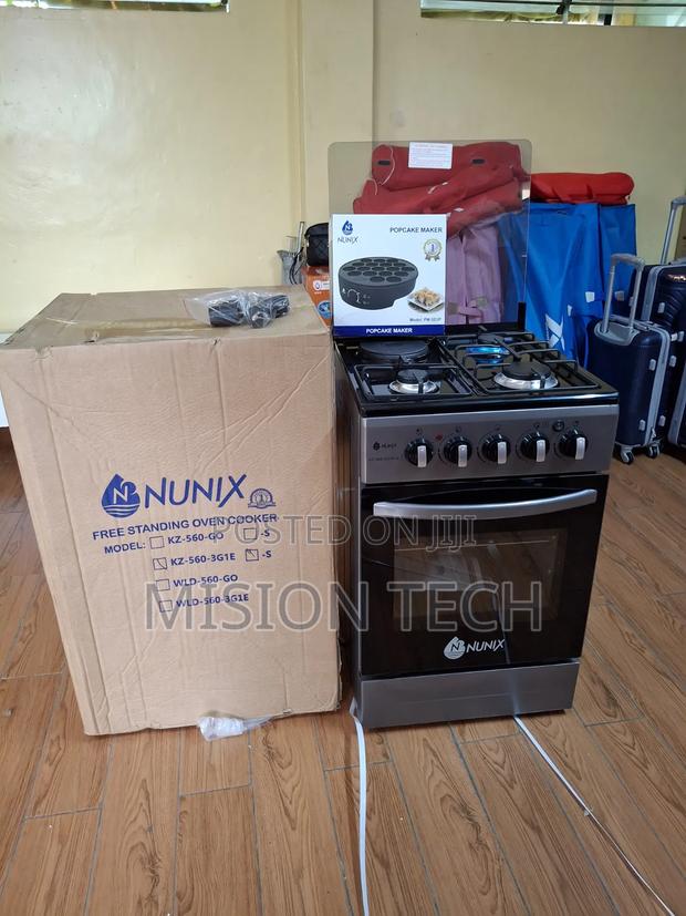 *Nunix Cooker 3g+1e. Gas Oven. 50*55 - main view