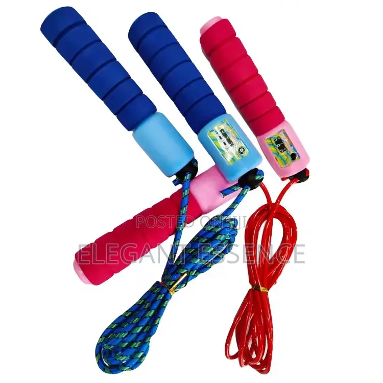 Men,Women and Kids Workout Jumping Counter Fitness Skipping Rope