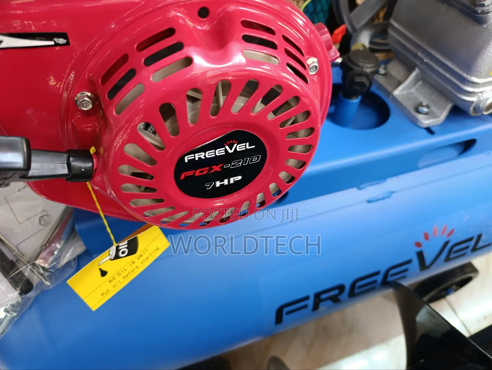 100l Freevel Petrol Engine Compressor/Petrol Engine 100l Compressor