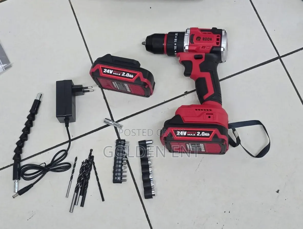 24v Cordless Drill Edon/Cordless Drill