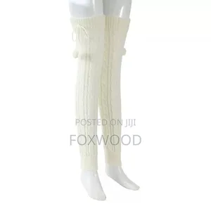 Knitted Thick Leg Warmers Pair
