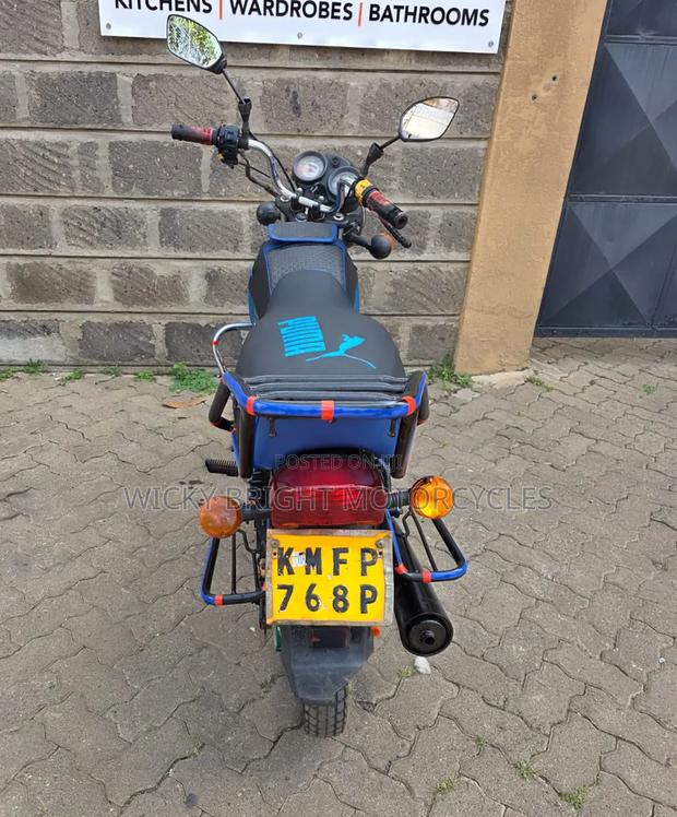 TVS XL 100 2022 Blue - thumbnail 2