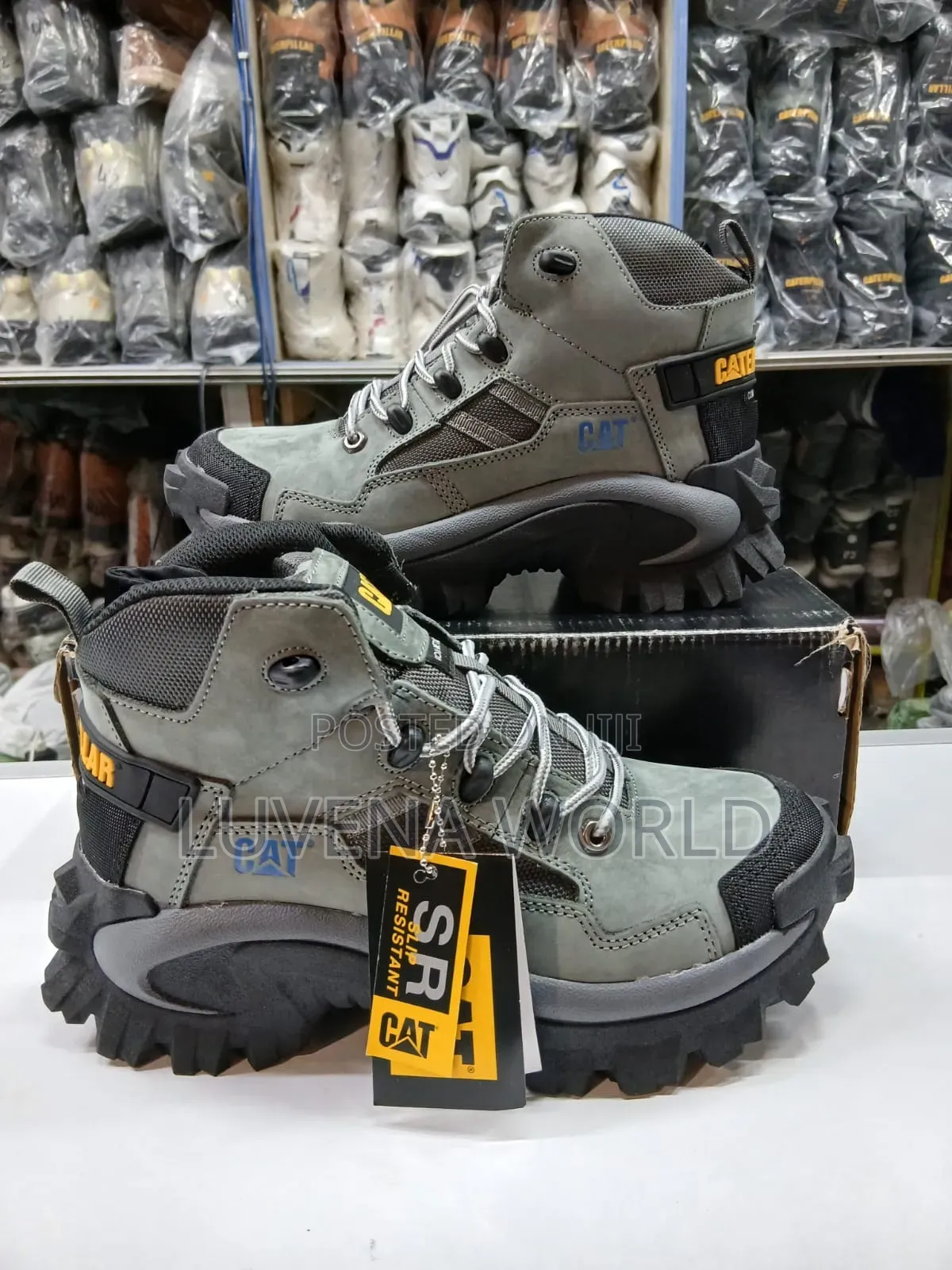 Caterpillar Invader Boots