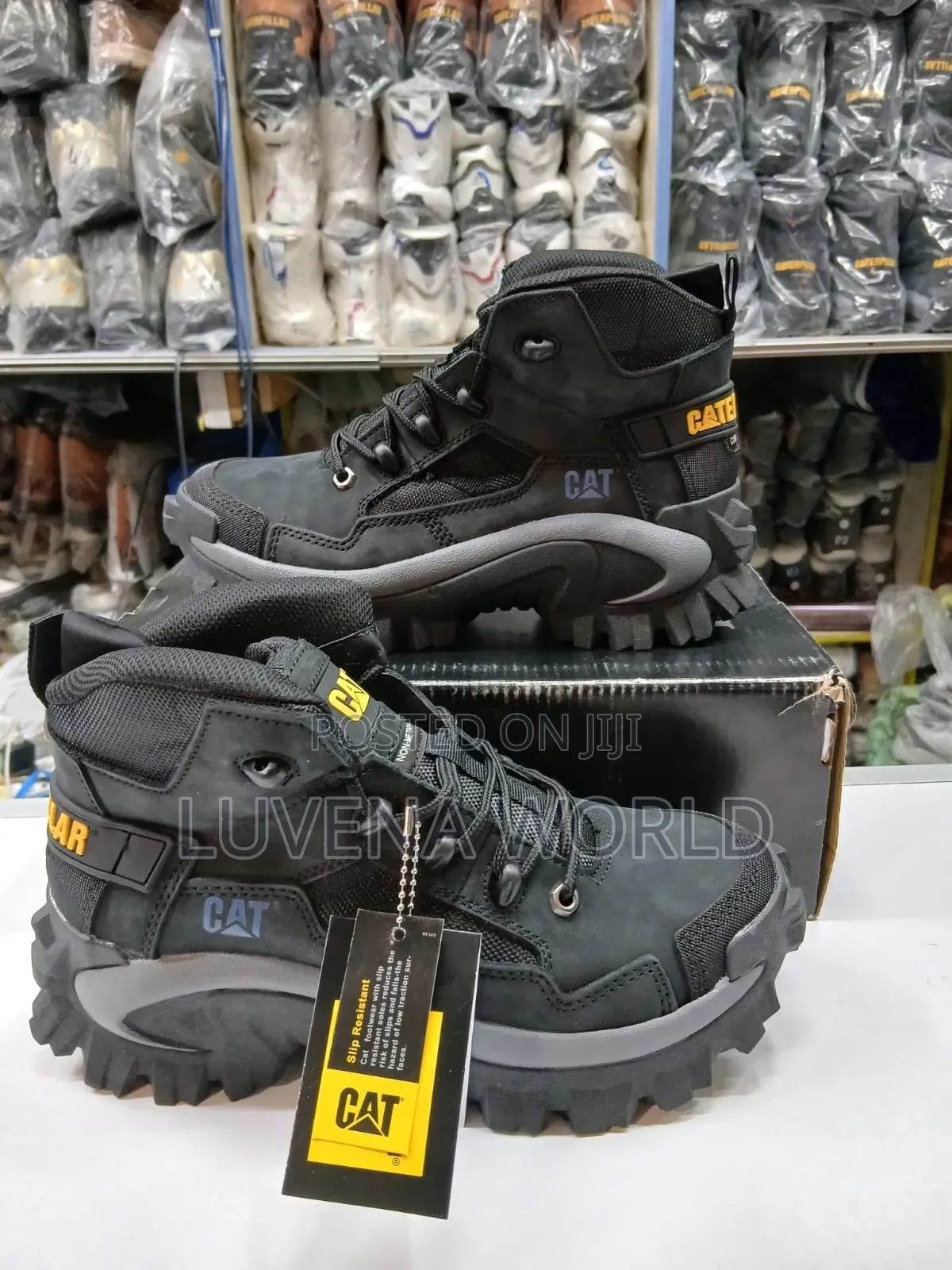 Caterpillar Invader Boots