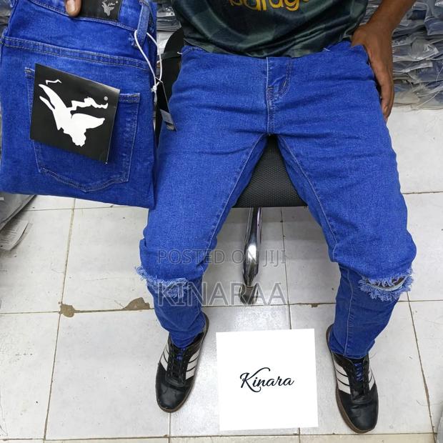 Black New Men's Jeans - thumbnail 3