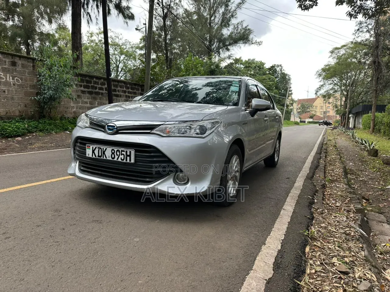 Toyota Axio 2015 Silver