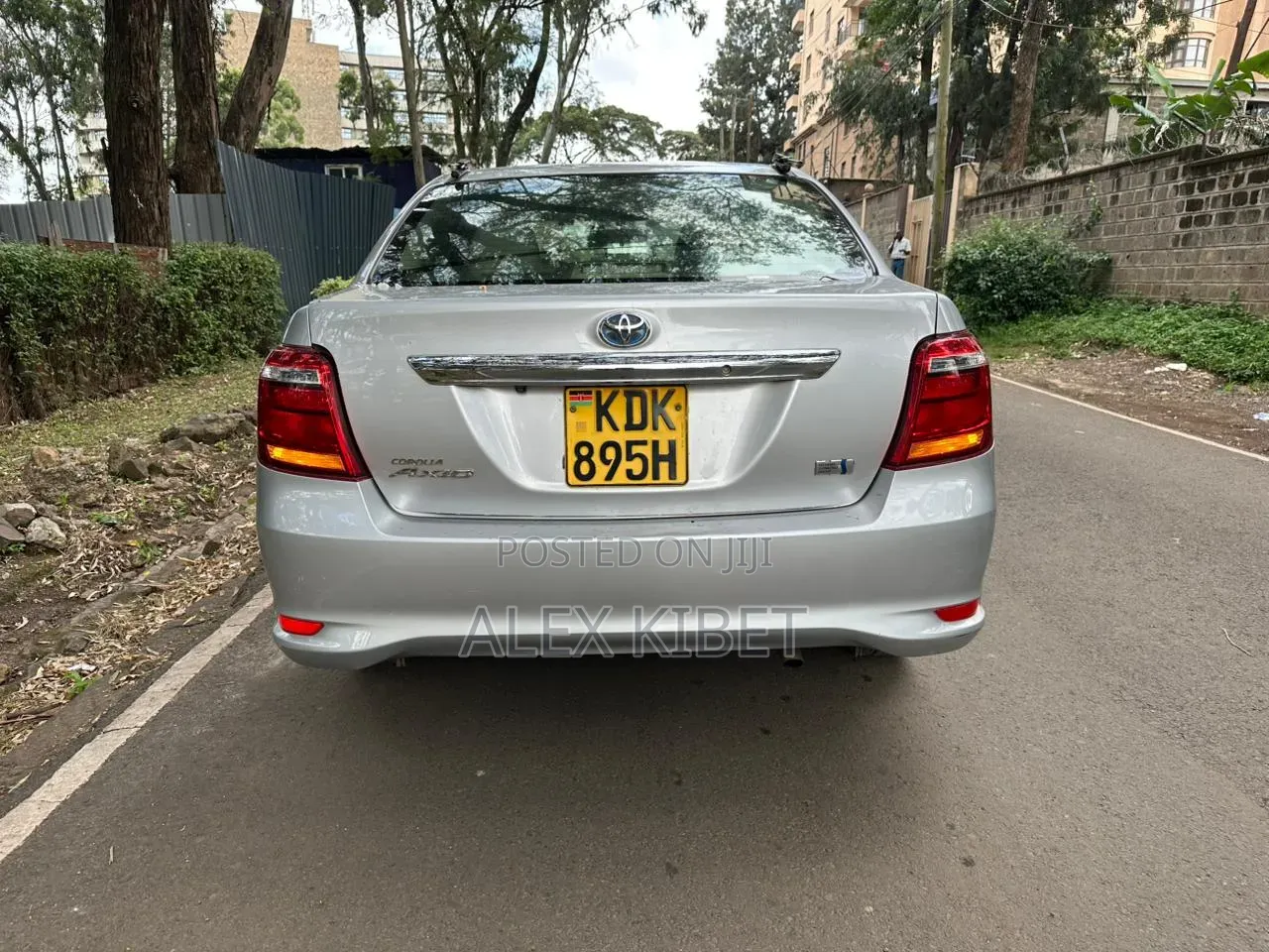 Toyota Axio 2015 Silver