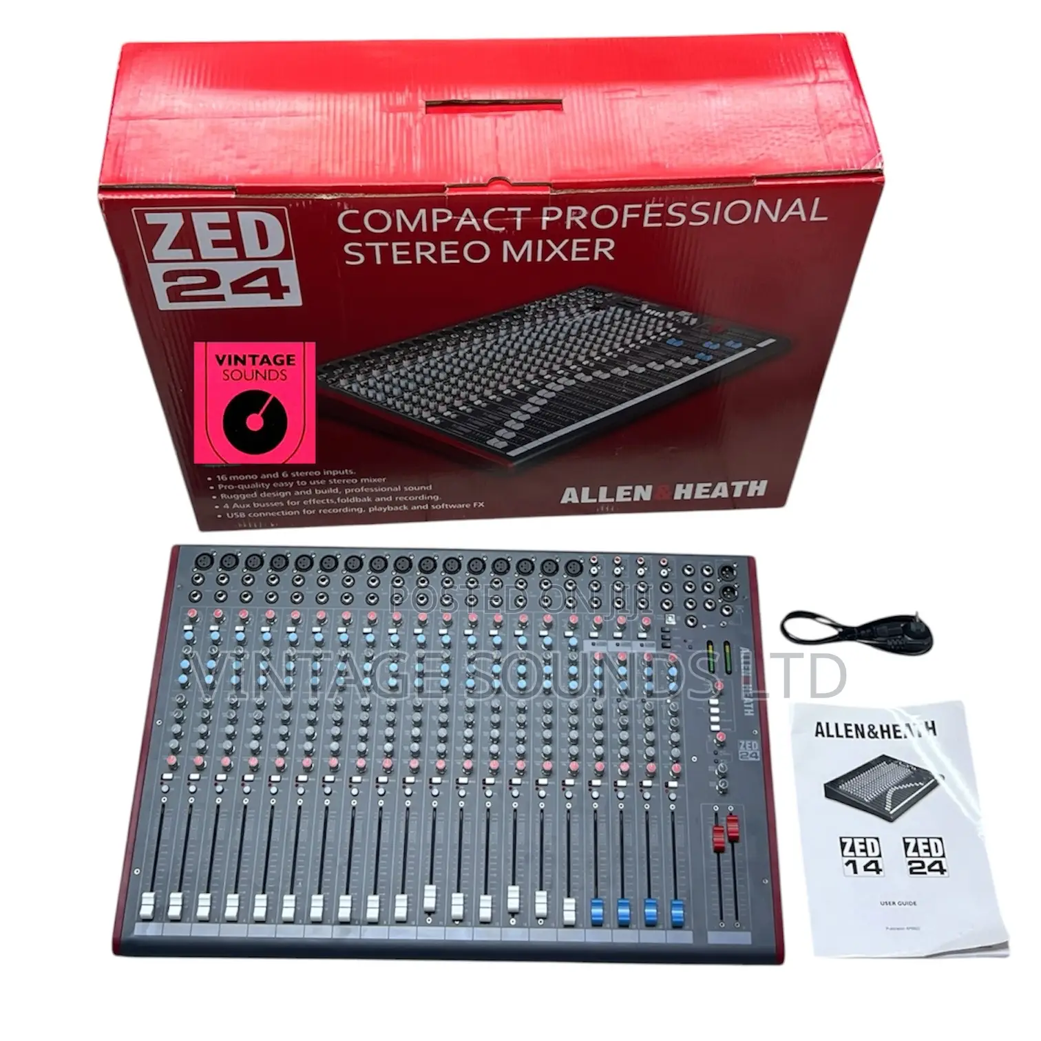Allen Heath Zed-24: High-Fidelity Production Mixer