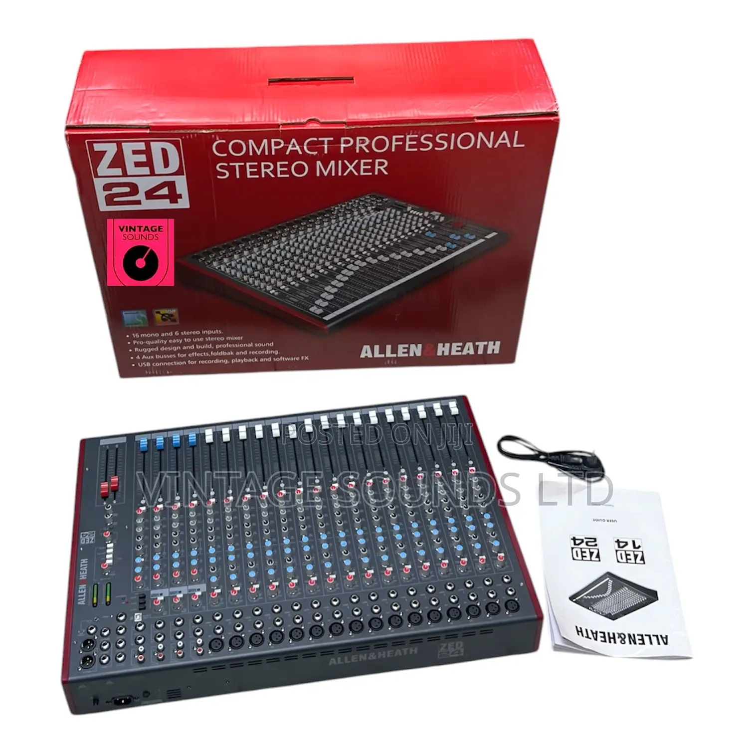 Allen Heath Zed-24: High-Fidelity Production Mixer