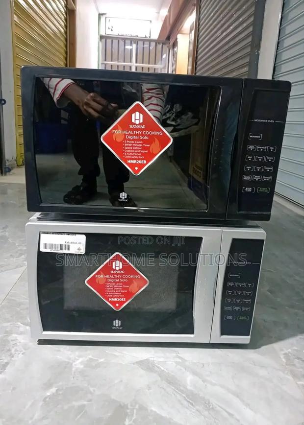 Hanmac Hmr20mb 20l Black Microwave – Easy Digital Operation