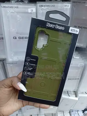 Samsung Galaxy Note 10+ Olive Green, Matte Finish Case