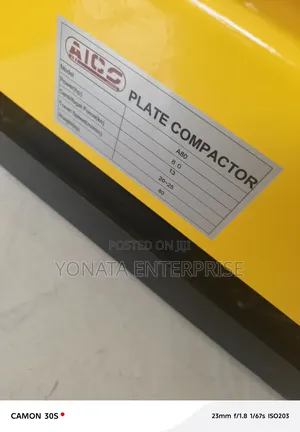 Brand New Aico Japan 80kgs Plate Compactor (8hp)