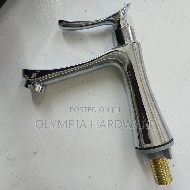 Pillar Tap (Silver) Lever
