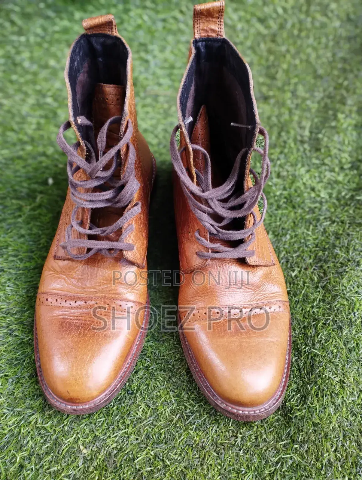 Brown Leather Boots