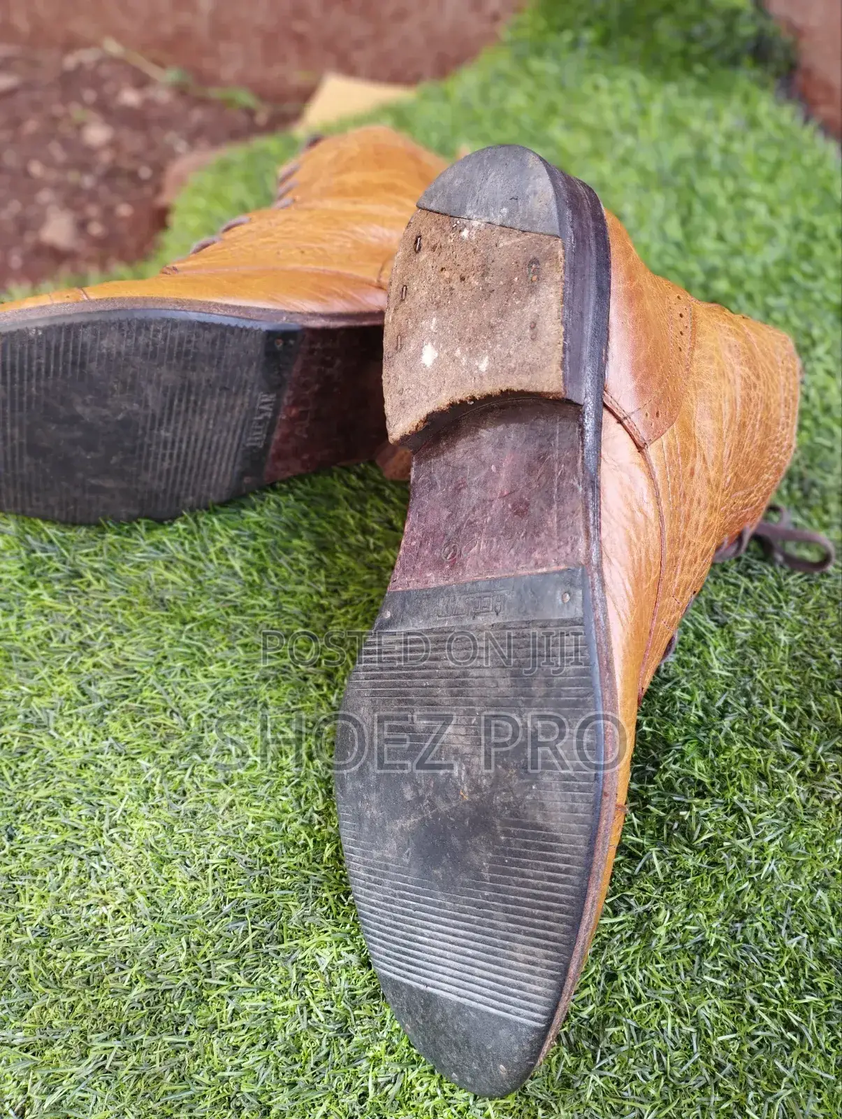 Brown Leather Boots