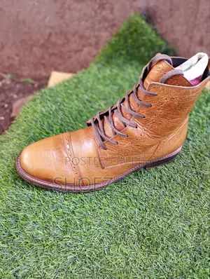 Brown Leather Boots