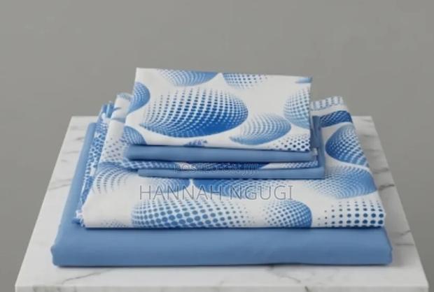 Premium Pure Cotton Bedsheets (7×8) : 2 Bedsheets 4 Pillow Cases - thumbnail 9