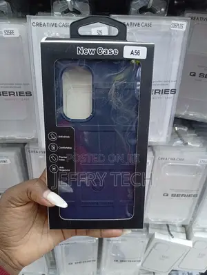Samsung Galaxy A56 Matte Frosted Feel, Fingerprint-Resistant Case