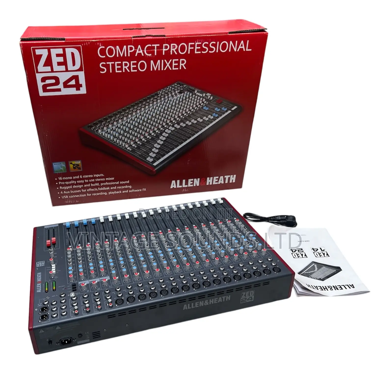 Allen Heath Zed-24: Elite Studio Production Mixer