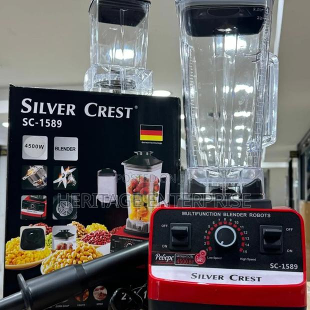 Blender, Silver Crest Commercial Blender
