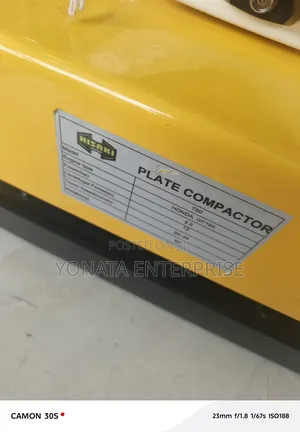 Hisaki Japan 80kgs Plate Compactor With Gp160 Honda Engine
