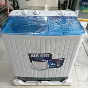 Smartpro - 8kg Twin-Tub Washing Machine - Wash and Spin Function