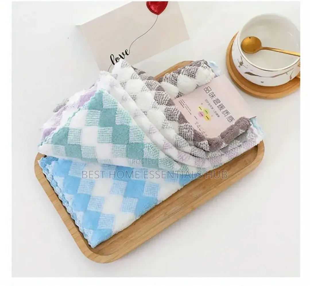 High Quality Coral Fleece Kitchen Towels - Microfiber 30*30cm