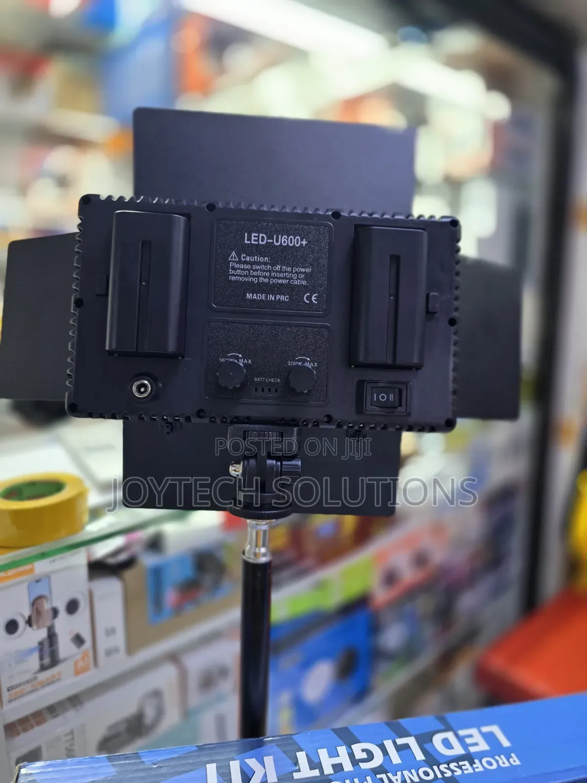Professional Led Video Light Kit Pro Led 600 Adjustable Brightness