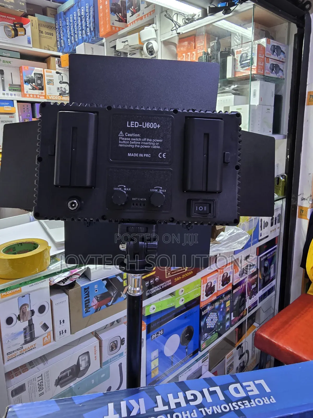 Pro Led 600 Photography Video Light With Stand