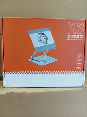 Professional Aluminium Laptop Stand With Cooling Fan - 