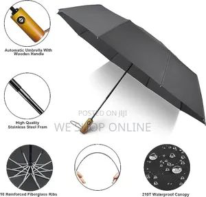 Large Reinforced Automatic Umbrella
