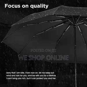 Large Reinforced Automatic Umbrella