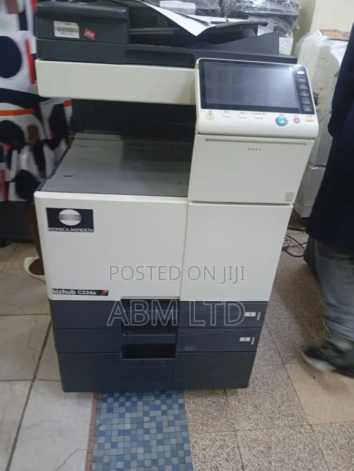 Konica Minolta C224e- Capable of Handling High Monthly Duty Cycles